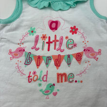 Load image into Gallery viewer, Girls Tiny Little Wonders, sleeveless cotton top, GUC, size 000,  