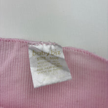 Load image into Gallery viewer, Girls Baby Biz, pink ribbed cotton singlet top, GUC, size 0000,  