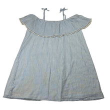 Load image into Gallery viewer, Girls H&amp;T, lined cotton summer dress, light marks, FUC, size 6, L: 58cm