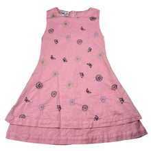 Load image into Gallery viewer, Girls Cookoo, embroidered cotton dress, GUC, size 4, L: 57cm