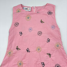 Load image into Gallery viewer, Girls Cookoo, embroidered cotton dress, GUC, size 4, L: 57cm