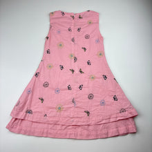 Load image into Gallery viewer, Girls Cookoo, embroidered cotton dress, GUC, size 4, L: 57cm