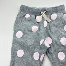 Load image into Gallery viewer, Girls Cotton On, grey track pants, elasticated, FUC, size 4,  