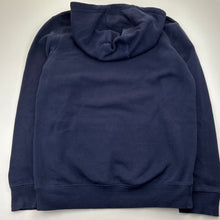 Load image into Gallery viewer, Unisex Champion, navy fleece lined hoodie sweater, GUC, size 14,  