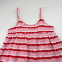 Load image into Gallery viewer, Girls Cotton On, cotton lined knit summer dress, EUC, size 6, L: 62cm