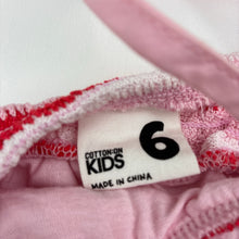 Load image into Gallery viewer, Girls Cotton On, cotton lined knit summer dress, EUC, size 6, L: 62cm