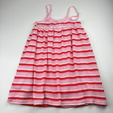 Load image into Gallery viewer, Girls Cotton On, cotton lined knit summer dress, EUC, size 6, L: 62cm