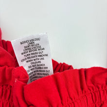 Load image into Gallery viewer, Girls Target, cotton lined red tulle party dress, FUC, size 4, L: 60cm