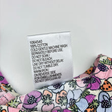 Load image into Gallery viewer, Girls Mango, lightweight floral cotton dress, EUC, size 6, L: 63cm