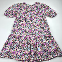 Load image into Gallery viewer, Girls Mango, lightweight floral cotton dress, EUC, size 6, L: 63cm
