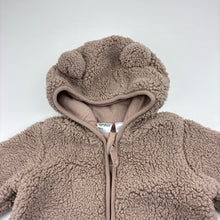 Load image into Gallery viewer, Unisex Anko, fleece zip winter romper, GUC, size 00,  