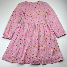 Load image into Gallery viewer, Girls Cotton On, floral cotton long sleeve dress, GUC, size 8, L: 65cm