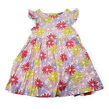 Load image into Gallery viewer, Girls Sprout, floral cotton casual dress, FUC, size 2, L: 44cm