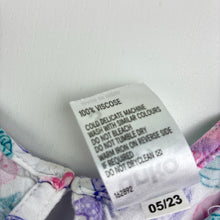 Load image into Gallery viewer, Girls Anko, viscose dress, seashells &amp; seahorses, GUC, size 3, L: 48cm