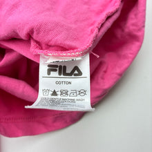 Load image into Gallery viewer, Girls FILA, pink cotton summer playsuit, GUC, size 12,  