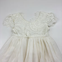 Load image into Gallery viewer, Girls Arabella and Rose, cotton lined tulle formal / party dress, GUC, size 1, L: 43cm