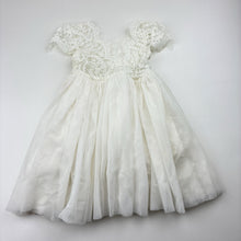 Load image into Gallery viewer, Girls Arabella and Rose, cotton lined tulle formal / party dress, GUC, size 1, L: 43cm