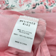 Load image into Gallery viewer, Girls Designer Kidz, floral &amp; tulle party dress, EUC, size 4, L: 55cm