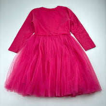 Load image into Gallery viewer, Girls KID, tulle &amp; sequin long sleeve dress, FUC, size 4, L: 58cm