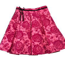 Load image into Gallery viewer, Girls Origami, flocked floral skirt, L: 40.5cm, W: 30cm across, GUC, size 7,  
