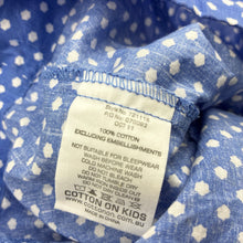 Load image into Gallery viewer, Girls Cotton On, lightweight cotton summer dress, GUC, size 0, L: 40cm