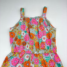 Load image into Gallery viewer, Girls Anko, colourful floral cotton summer playsuit, GUC, size 5,  