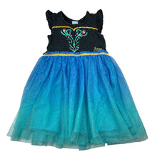 Load image into Gallery viewer, Girls Disney, Frozen Anna cotton &amp; tulle dress, GUC, size 5, L: 58cm