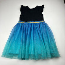 Load image into Gallery viewer, Girls Disney, Frozen Anna cotton &amp; tulle dress, GUC, size 5, L: 58cm