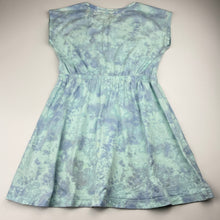 Load image into Gallery viewer, Girls Anko, tie dyed cotton casual dress, GUC, size 10, L: 64cm