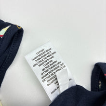 Load image into Gallery viewer, Girls Target, navy cotton Christmas dress, EUC, size 4, L: 56cm