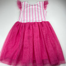 Load image into Gallery viewer, Girls Barbie, tulle &amp; sequin party dress, light mark neck, FUC, size 8, L: 68cm