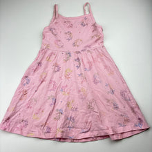 Load image into Gallery viewer, Girls Anko, cotton casual dress, unicorns, FUC, size 5, L: 56cm