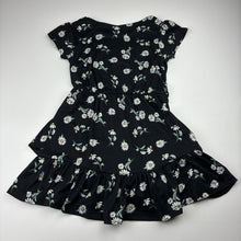 Load image into Gallery viewer, Girls Mango, soft feel stretchy floral dress, EUC, size 4, L: 51cm
