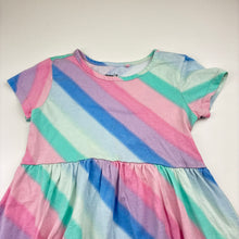 Load image into Gallery viewer, Girls Anko, cotton casual dress, wash fade, FUC, size 5, L: 49cm