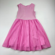 Load image into Gallery viewer, Girls Anko, spliced pink tulle party dress, FUC, size 3, L: 52cm