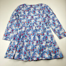 Load image into Gallery viewer, Girls Anko, cotton casual dress, rabbits, FUC, size 5, L: 53cm