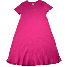 Load image into Gallery viewer, Girls Anko, ribbed stretchy short sleeve dress, GUC, size 10, L: 69cm