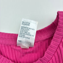 Load image into Gallery viewer, Girls Anko, ribbed stretchy short sleeve dress, GUC, size 10, L: 69cm