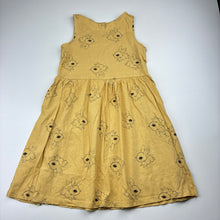 Load image into Gallery viewer, Girls H&amp;M, cotton casual dress, rabbits, FUC, size 7-8, L: 61cm