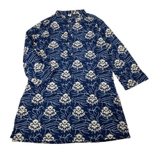 Load image into Gallery viewer, Girls babyhug, lightweight floral cotton tunic dress, EUC, size 3-4, L: 53cm