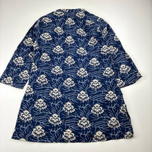 Load image into Gallery viewer, Girls babyhug, lightweight floral cotton tunic dress, EUC, size 3-4, L: 53cm