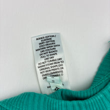 Load image into Gallery viewer, Girls Target, green cotton sleeveless dress, GUC, size 2, L: 47cm