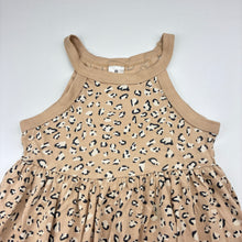 Load image into Gallery viewer, Girls Target, animal print cotton casual dress, FUC, size 3, L: 47cm