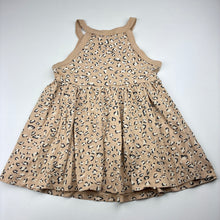 Load image into Gallery viewer, Girls Target, animal print cotton casual dress, FUC, size 3, L: 47cm