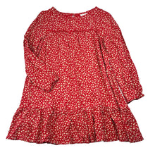 Load image into Gallery viewer, Girls B Collection, floral viscose long sleeve dress, EUC, size 6, L: 58cm