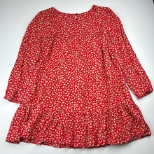 Load image into Gallery viewer, Girls B Collection, floral viscose long sleeve dress, EUC, size 6, L: 58cm