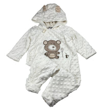 Load image into Gallery viewer, Unisex Target, soft feel hooded zip coverall / romper, EUC, size 0,  