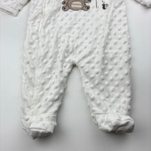 Load image into Gallery viewer, Unisex Target, soft feel hooded zip coverall / romper, EUC, size 0,  