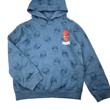 Load image into Gallery viewer, Boys Marvel, Spiderman fleece lined hoodie sweater, FUC, size 8,  