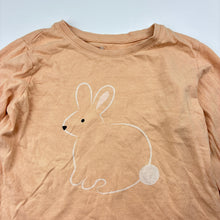 Load image into Gallery viewer, Girls Cotton On, cotton long sleeve tee / top, rabbit, FUC, size 4,  